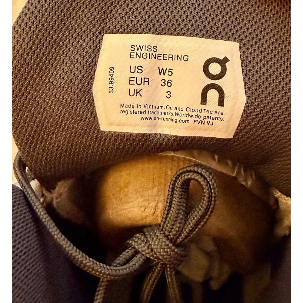 On Cloud Cloudridge 33.99409 Glacier/Sea Women's Sz 5 NIB